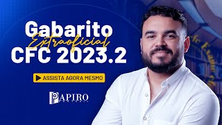 Correção prova Gabarito Extraoficial CFC 20232 [upl. by Jasisa957]