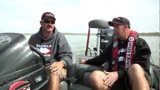 Flippin on Lake Falcon w Jared Lintner and Marty Stone  Tackle Warehouse VLOG 186 [upl. by Frodeen]