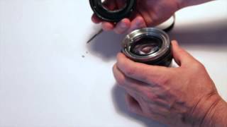 How to repair a Canon 50mm f12 L Lens [upl. by Vershen934]