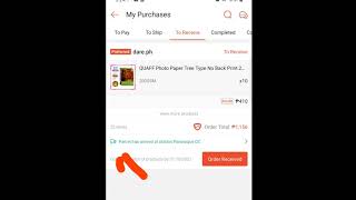 How to track your parcel in shopee app shopeeph shopee [upl. by Suiramad]