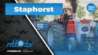 Tractorpulling Staphorst Vrijdag  NTTOtv livestream [upl. by Wollis15]