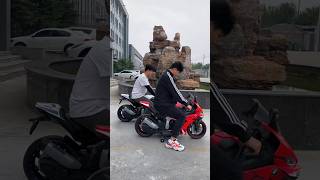 BMW Bike VS NINJA Bike 🏍️ Racing Challenge 😍 shorts youtubeshorts bike racing [upl. by Deerc690]