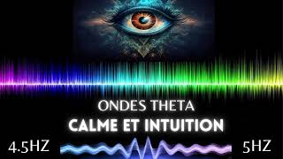 Meditation THETA Isochrone 🧘‍♀️  Calme et intuition 432Hz [upl. by Leimad]