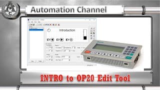 Introduction to OP20 Edit Tool  English [upl. by Amos]