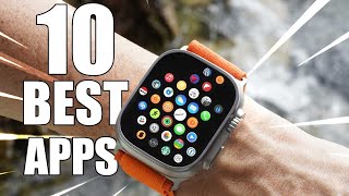 TOP 10 APPLE WATCH APPS 2023 [upl. by Catima847]