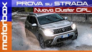 Nuovo Dacia DUSTER GPL 2018  Ottima lautonomia meno la ripresa [upl. by Eentihw]