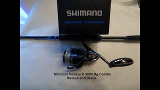 Shimano Nexave 3000 HG Combo Review and Demo [upl. by Agon]