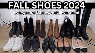 BEST Shoes For FALL 2024 Every pair of shoes youll ever need [upl. by Nomelc]