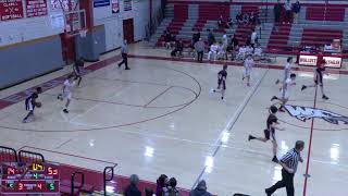 Wolcott High School vs Naugatuck Boys Freshman Basketball [upl. by Notyalk418]