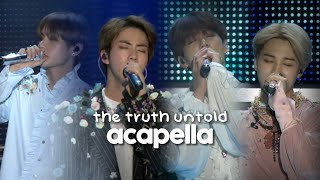 BTS  The Truth Untold Acapella [upl. by Panthea]