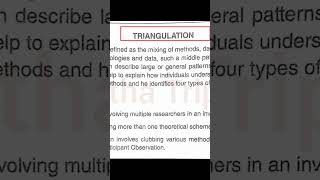 what is Triangulation method [upl. by Suiradal]