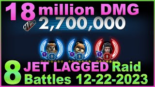 18 million damage Speeder Bike Raid  aiming for 20 almost there  SWGOH [upl. by Atoel915]