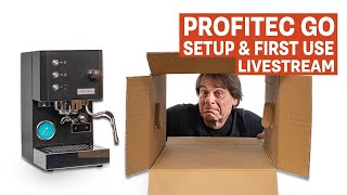 Profitec GO  Unboxing Startup amp First Use [upl. by Aisha13]