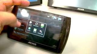 Archos 5 Internet Tablet MID  CeBIT 2010 DE [upl. by Crispin]