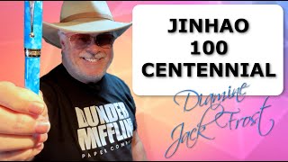 2021 Jinhao 100 Centennial Fountain Pen Unboxing and Review [upl. by Constantine]