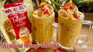 Weikfield Falooda Mix Recipe  Weikfield Mango Falooda Recipe  How to make Weikfield Falooda Mix [upl. by Idona]