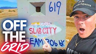 Slab City OFF THE GRID Squatter Paradise California [upl. by Ahseile]