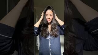 bouncy blowout hair tutorial using a thermal brush🪮✨ easyhairstyle hairtutorial bouncyblowout [upl. by Drew64]