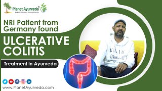 NRI Patient from Germany found Ulcerative colitis treatment in Ayurveda [upl. by Mike]