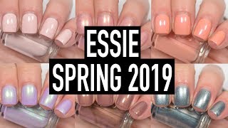 Essie  Spring 2019  Swatch amp Review [upl. by Ennayd]