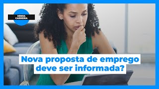 Devo falar para o meu chefe atual que recebi outra proposta de emprego Confira recomendações [upl. by Ernald]