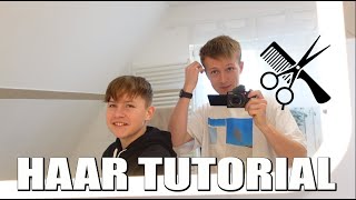 MEIN HAAR TUTORIAL 🤣 SO STYLE ICH MEINE HAARE 😇 ASH [upl. by Kuo]