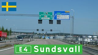 Sweden E4 to Sundsvall [upl. by Fevre]