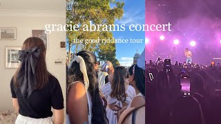 gracie abrams concert vlog [upl. by Kendrick]