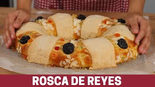 Rosca de Reyes  Como Hacer Rosca de Reyes Casera Muy Esponjosa y Sabrosa [upl. by Dunham]