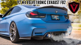 NEW Valvetronic BMW M4 Exhaust SOUND  Install  Before and After [upl. by Novak290]