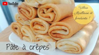 Comment réaliser des CRÊPES légères moelleuses et fondantes   Astuces et conseils [upl. by Aiet]