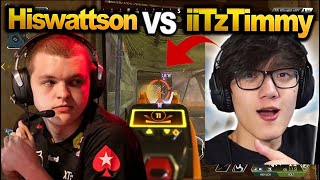 iiTzTimmy vs Hiswattson ALGS SCRIMS Timmy Couldnt Figure It Out [upl. by Ligetti524]