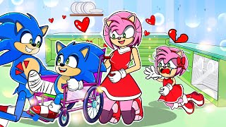 Baby SONIC Family Please Dont Abandon Amy What Happened  Sonic Sad Story Sonic the Hedgehog 2 [upl. by Tymothy]