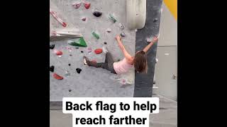 beginner climbing techniques  Flagging amp Back Flagging [upl. by Mira388]