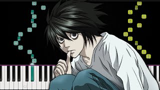 How to Play quotLs Theme from Death Notequot on Piano [upl. by Edmon]