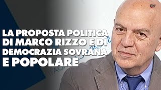 Marco Rizzo e la proposta politica di Dsp [upl. by Backler]