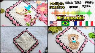 SORPRENDENTE quotAgarradera multiusos a crochetquot La decoración perfecta paso a paso [upl. by Oicangi707]