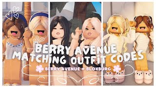 Berry Avenue MATCHING Teen Outfit Code Compilation [upl. by Akamaozu]