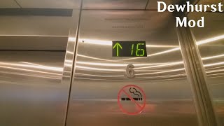 BEFORE 2nd mod Modernized Otis Traction Elevators at Bentall Tower 1  Vancouver BC [upl. by Eimarrej111]