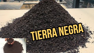 TIERRA NEGRA HAZLA TU MISMO EN CASA ES FACIL AHORRATE MUCHO DINERO TUTORIAL PASO A PASO [upl. by Lillie]