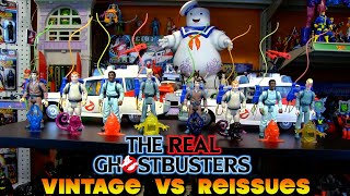 Vintage Kenner Real Ghostbusters amp Ecto1 vs Kenner Classics Reissues [upl. by Lunt]