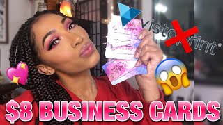 Diy Business Cards 2020  Lipgloss Business Pt14💕✨ No Longer Available in the US UK ONLY [upl. by Adina671]