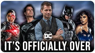 Zack Snyder Confirms The SNYDERVERSE Is DEAD [upl. by Merv]