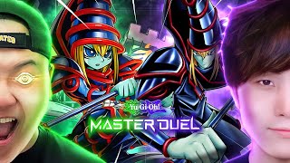 1 TOONS vs 1 DARK MAGICIAN  TeamSamuraiX1 vs Sykkuno  YuGiOh Master Duel Ranked Gameplay [upl. by Paviour849]