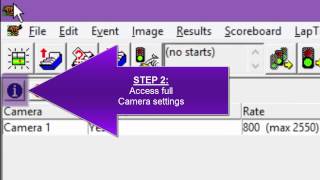 FinishLynx Tutorial Software Camera Settings [upl. by Domel]