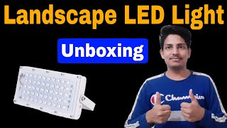 Review And Unboxing Led Landscape Light  Landscape Led Light For Home Use 2020 [upl. by Romo]