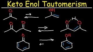 Keto Enol Tautomerism  Acidic amp Basic Conditions [upl. by Sylirama]