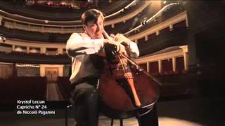 Paganini Caprice Capriccio Nº 24 for violoncello [upl. by Eelarual696]