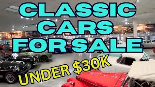 CLASSIC CARS FOR SALE CHEAP PRICES AT GATEWAY CLASSIC CARS [upl. by Eecrad617]