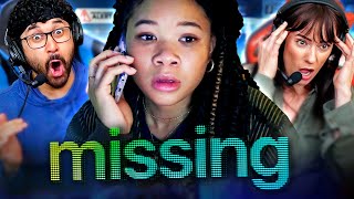 MISSING 2023 MOVIE IS FING WILD MOVIE REACTION First Time Watching [upl. by Nennek]